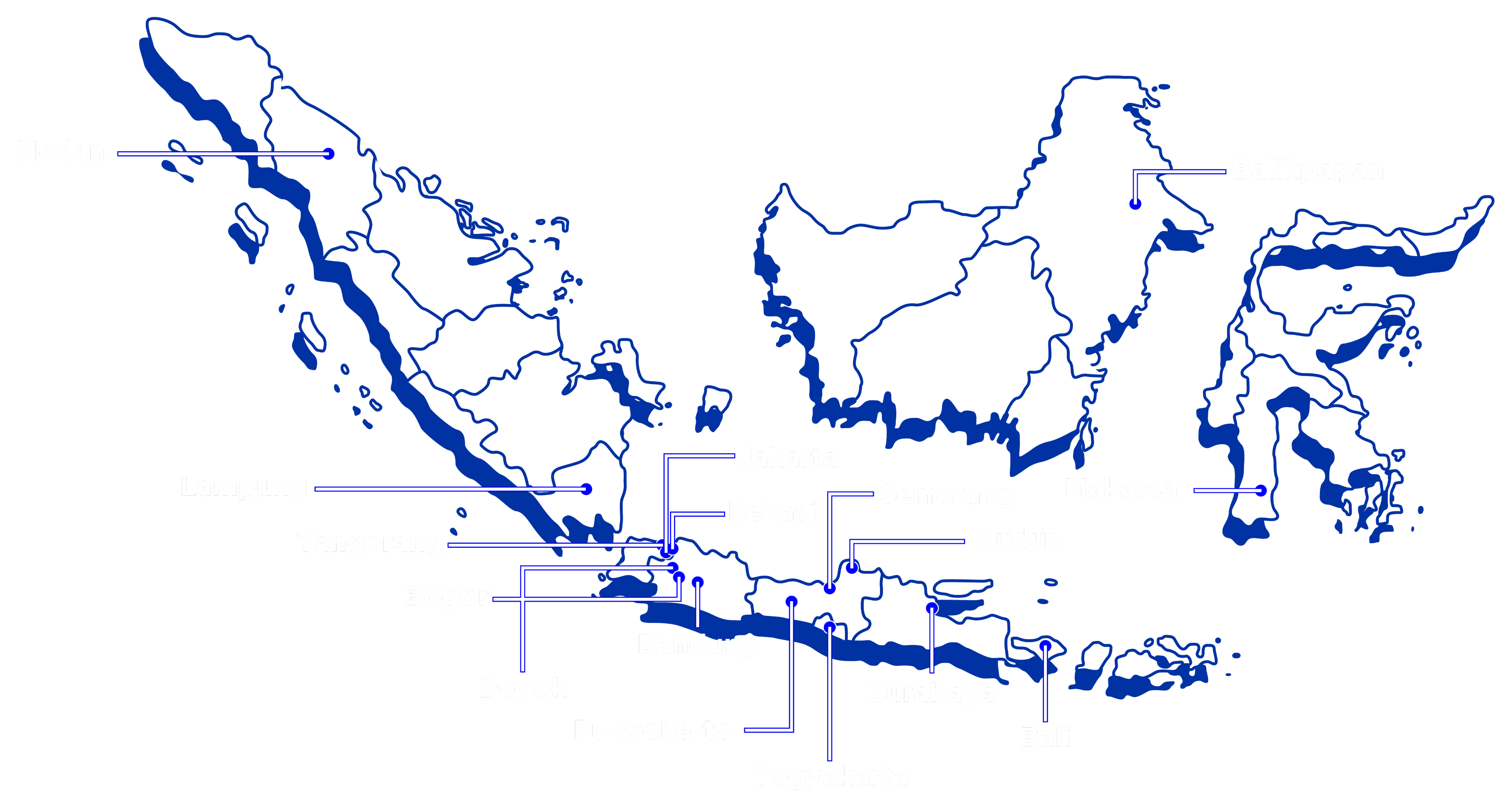 Map Indonesia JLM